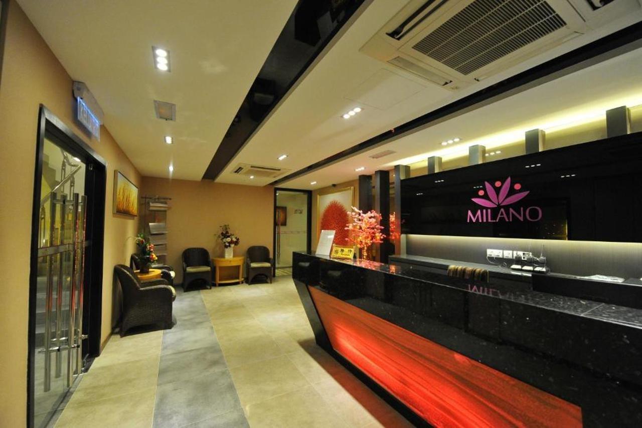 Milano Hotel Keluang Kültér fotó